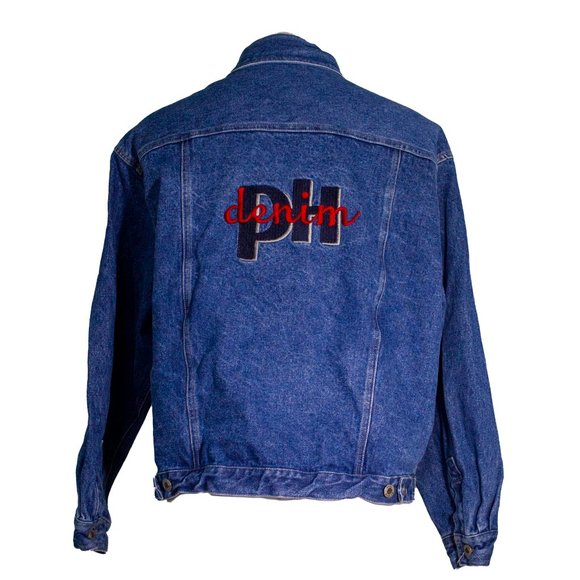 Paul Harris Denim 90s Vintage Jean Jacket sz xl - Picture 3 of 4